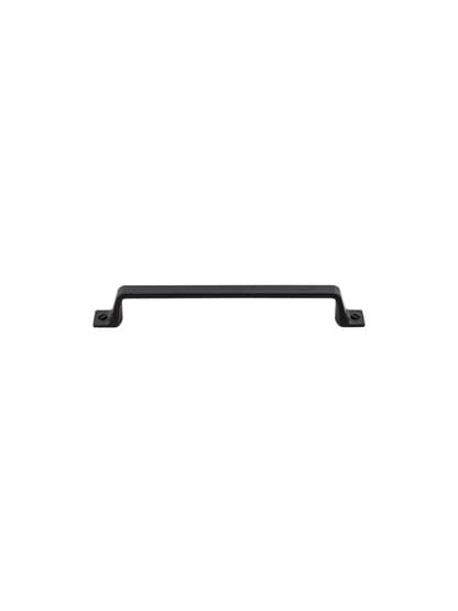 Channing Cabinet Pull - 6 5/16 inch Center-to-Center in Flat Black.